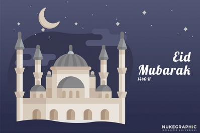 Happy Eid Mubarak 1440 H